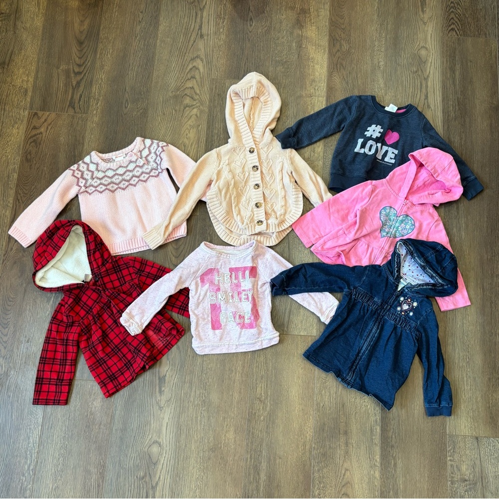 Assorted Baby Girl 18-24m Sweaters and Hoodies